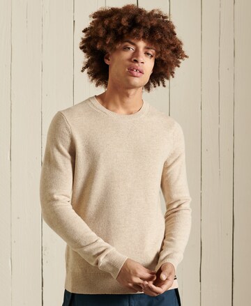 Superdry Pullover in Beige: predná strana