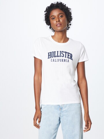 HOLLISTER Shirt in White: front