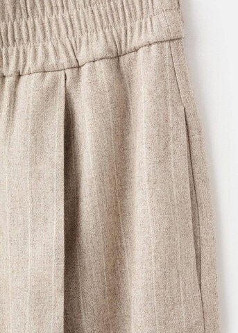 MANGO Regular Pants in Grey