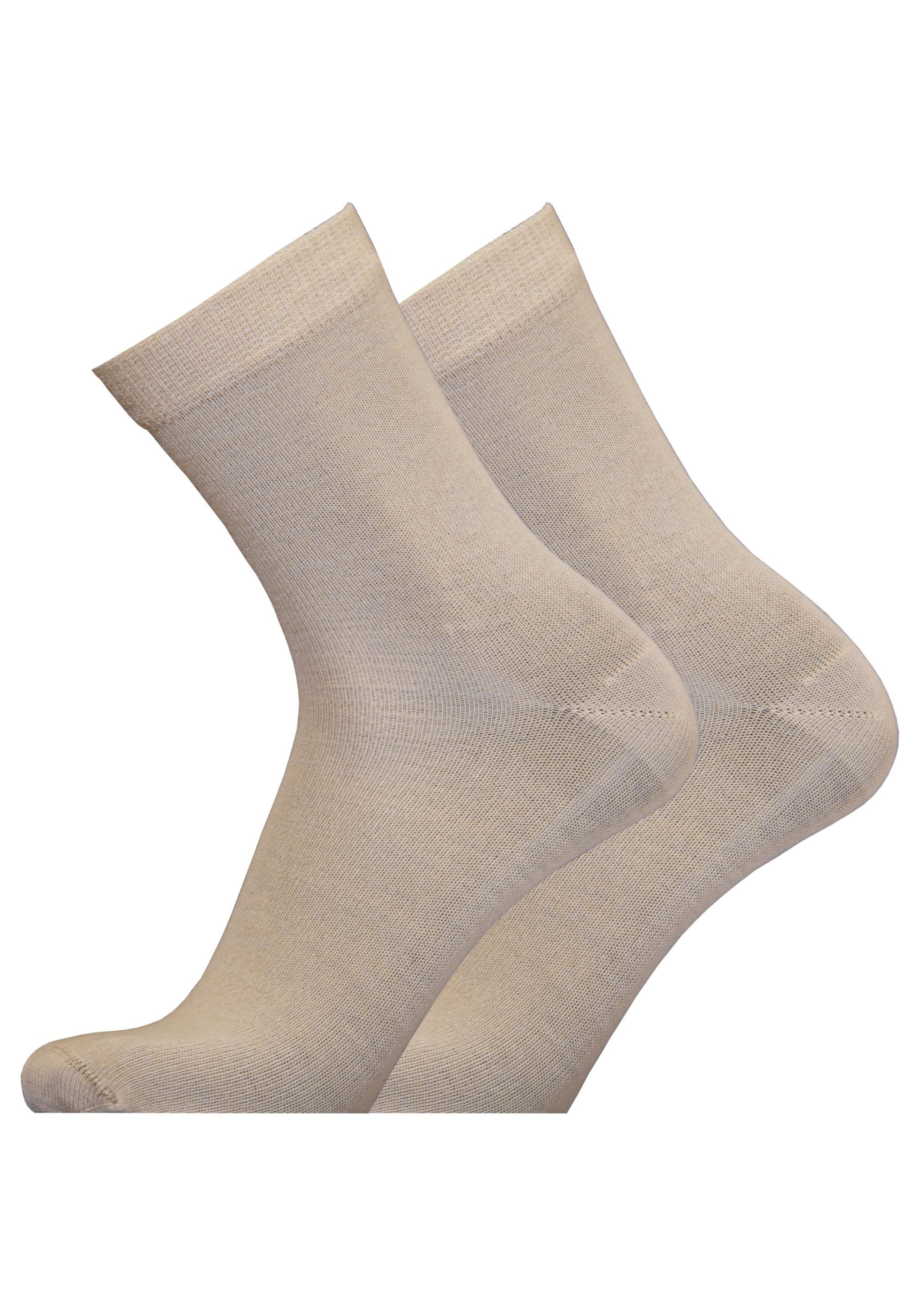 UphillSport Socken 'MERINO LIGHT' in Beige: Vorderseite