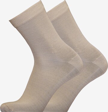 UphillSport Socken 'MERINO LIGHT' in Beige: predná strana