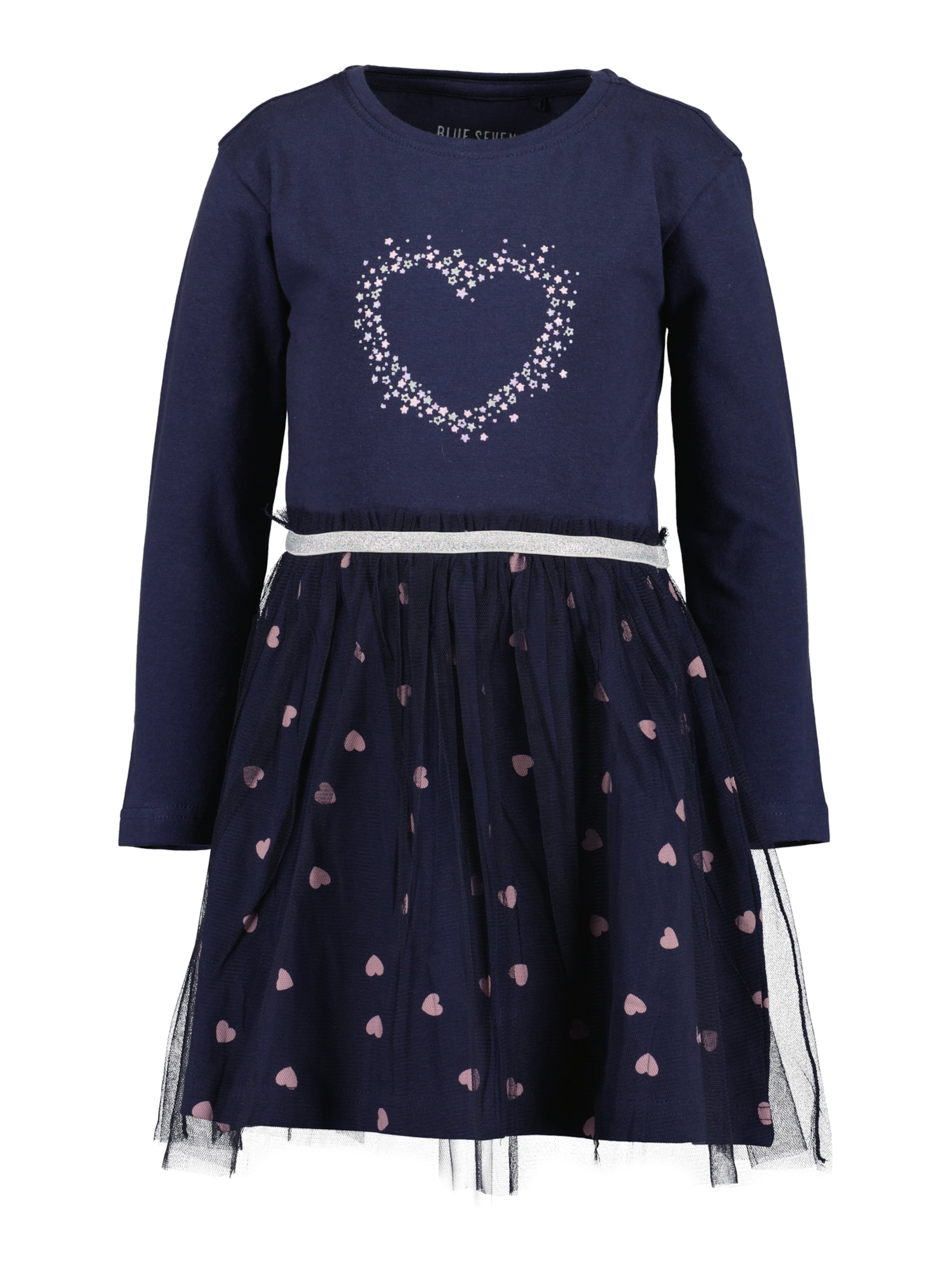 BLUE SEVEN Kjole i blå: forside