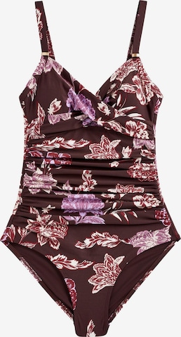 Maillot de bain modelant Next en rouge : devant