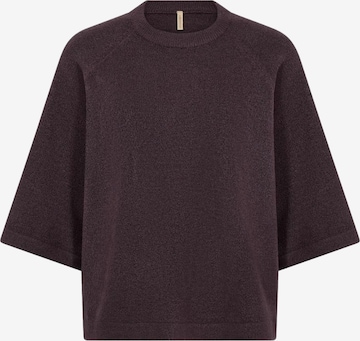 Pull-over Soyaconcept en violet : devant