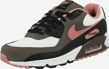 Nike Sportswear - Sapatilhas baixas 'AIR MAX 90' em branco: frente