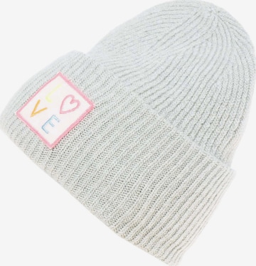 Zwillingsherz Beanie in Grey: front