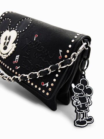 Desigual - Bolso de hombro 'Mickey Rock Dortmund' en negro