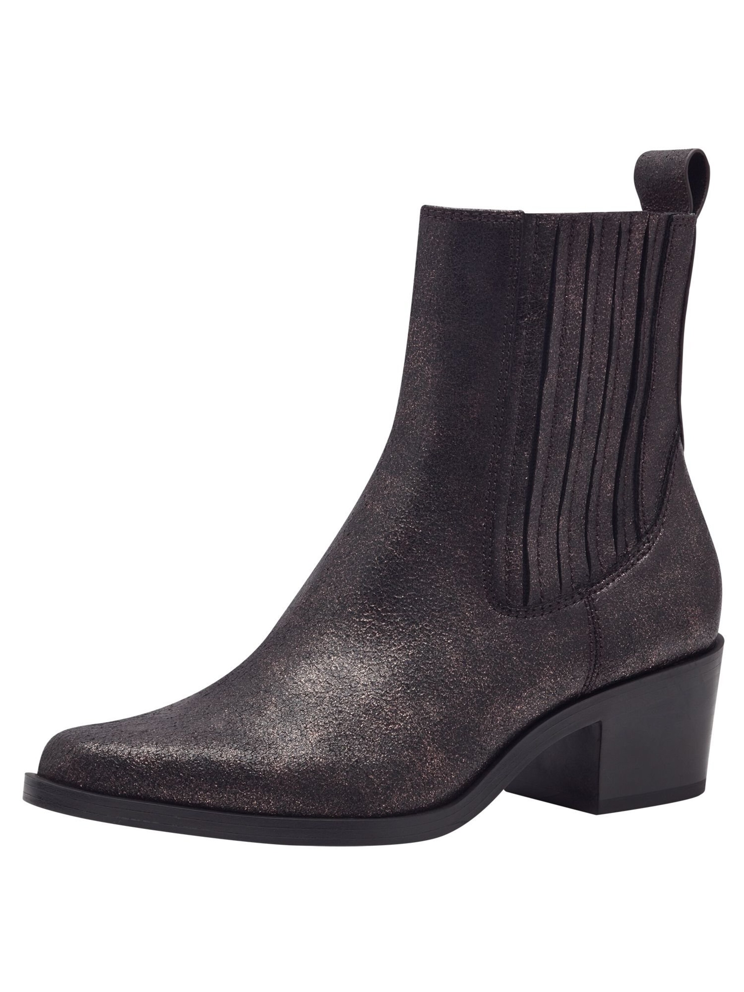 Tamaris Bootie in Black: front