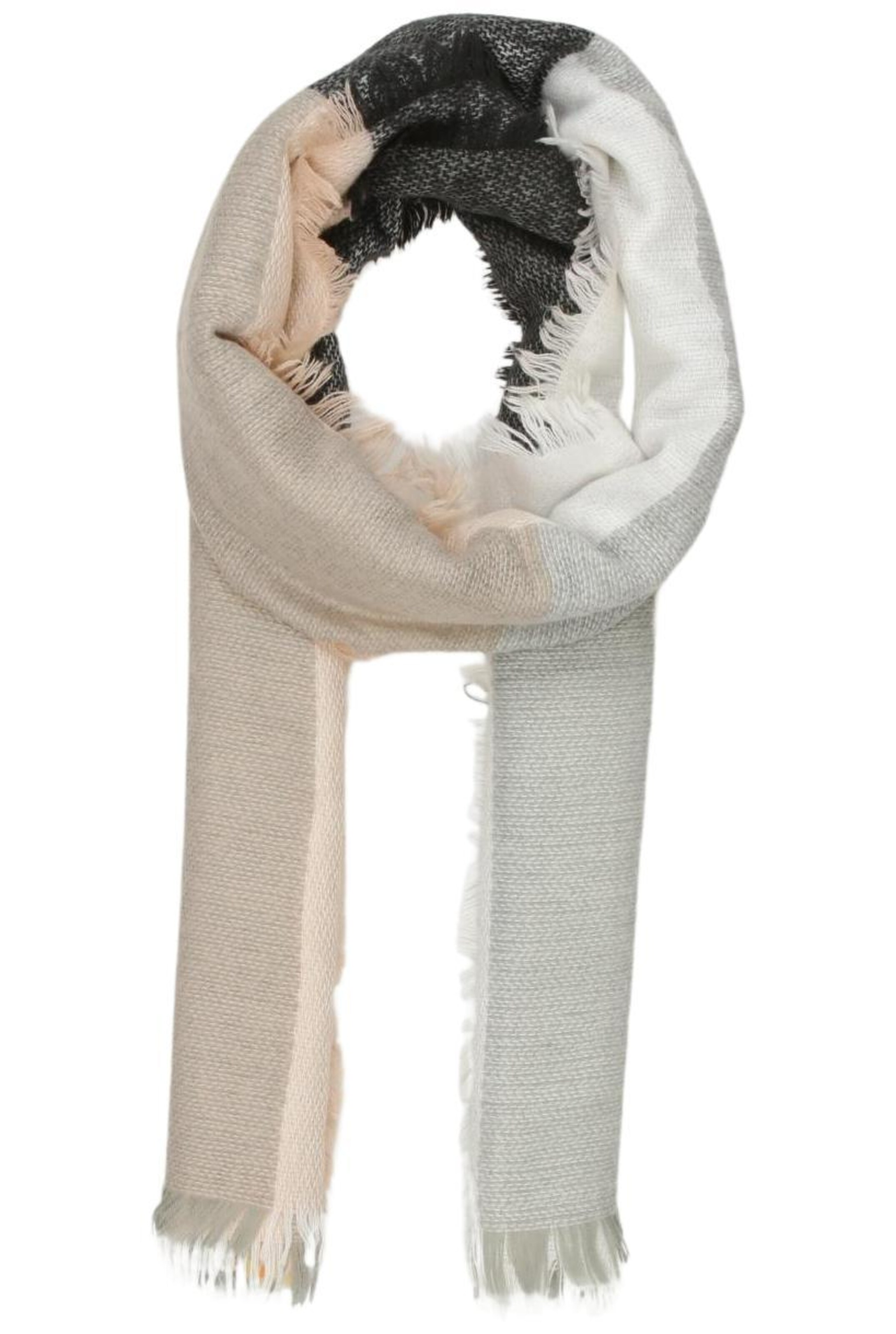 COMMA Scarf & Wrap in One size in Grey: front