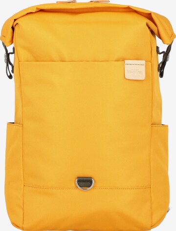 Harvest Label Backpack in Yellow: front