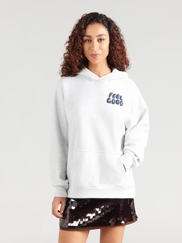 HOLLISTER Μπλούζα φούτερ σε γκρι: μπροστά