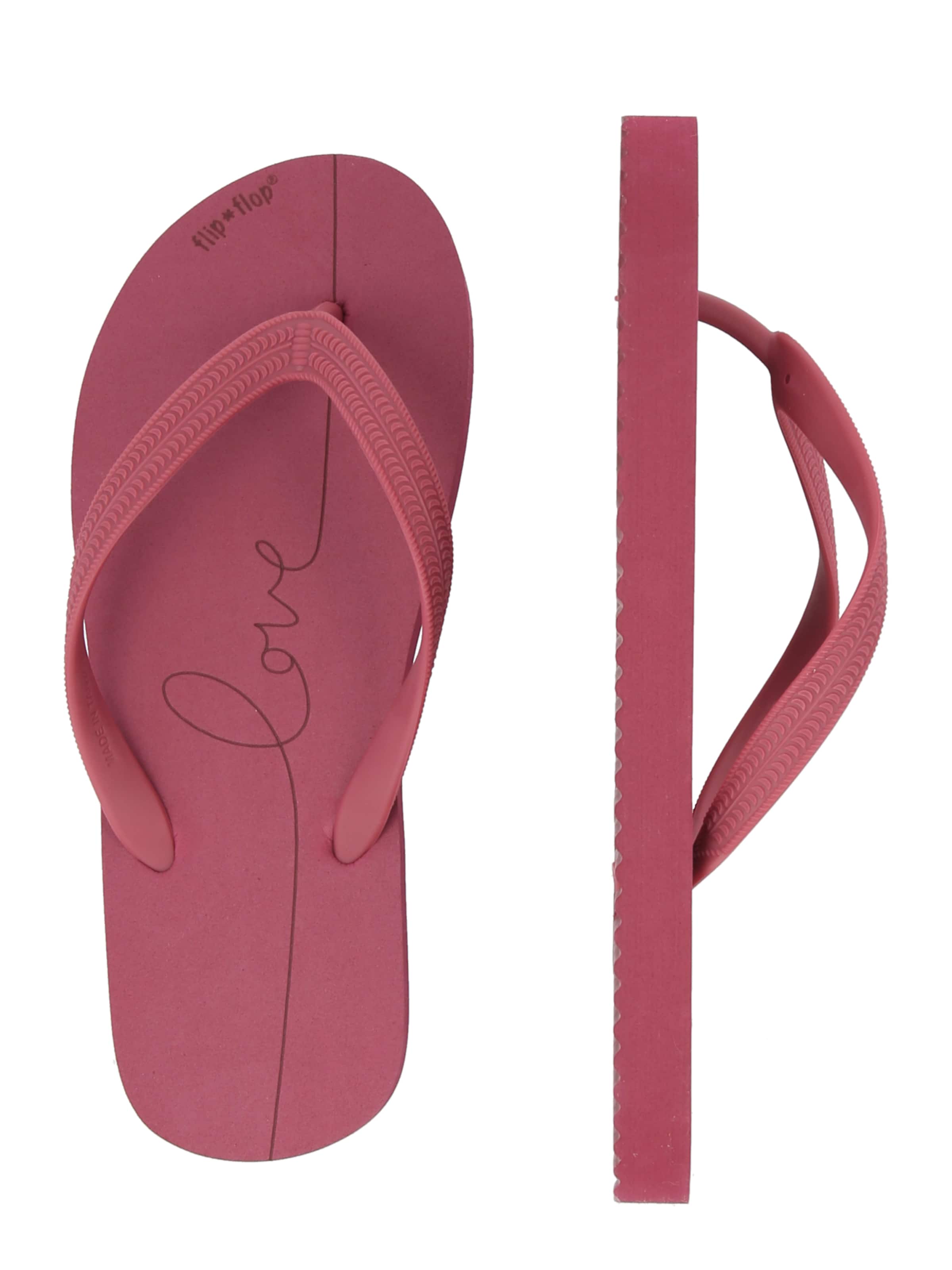 Flip-flops 'originals*love' de la FLIP*FLOP pe roșu