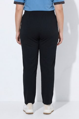 Ulla Popken Regular Hose in Schwarz
