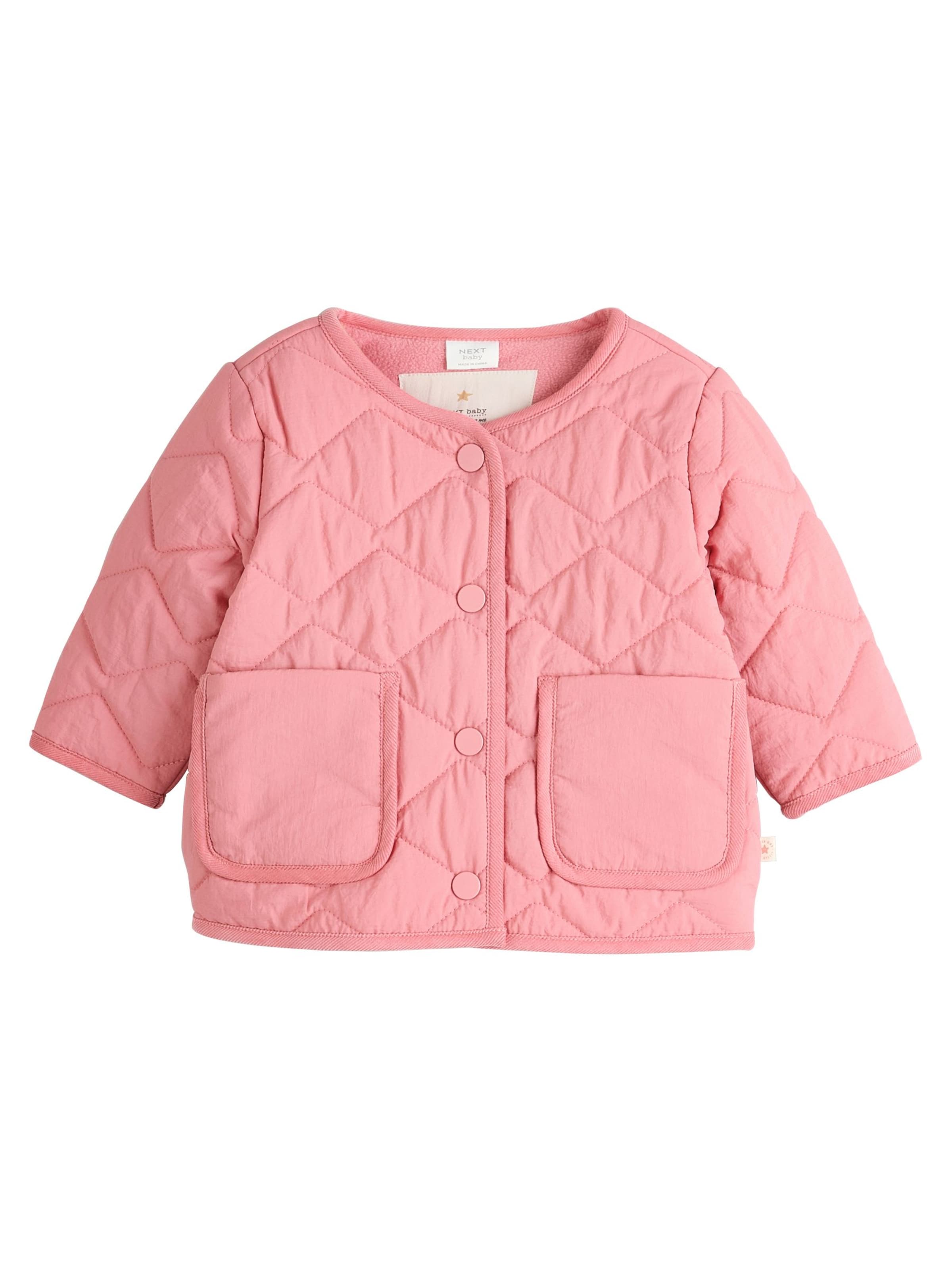 Next Prehodna jakna | roza barva: sprednja stran