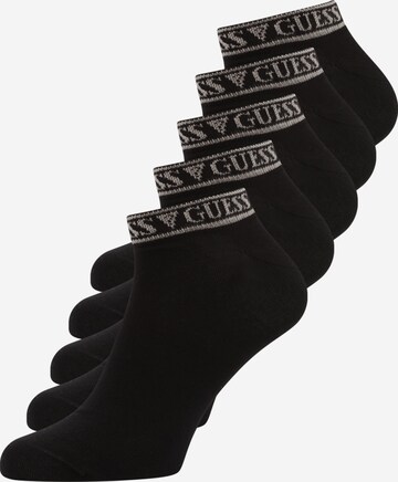 GUESS Ponožky – černá: přední strana