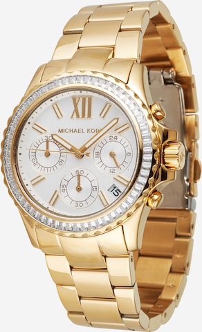 MICHAEL Michael Kors Analogové hodinky 'Everest' – zlatá: přední strana