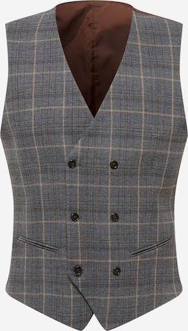 Gilet da completo di BURTON MENSWEAR LONDON in grigio: frontale