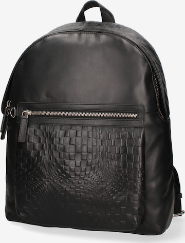 Zaino di John Richmond in nero: frontale