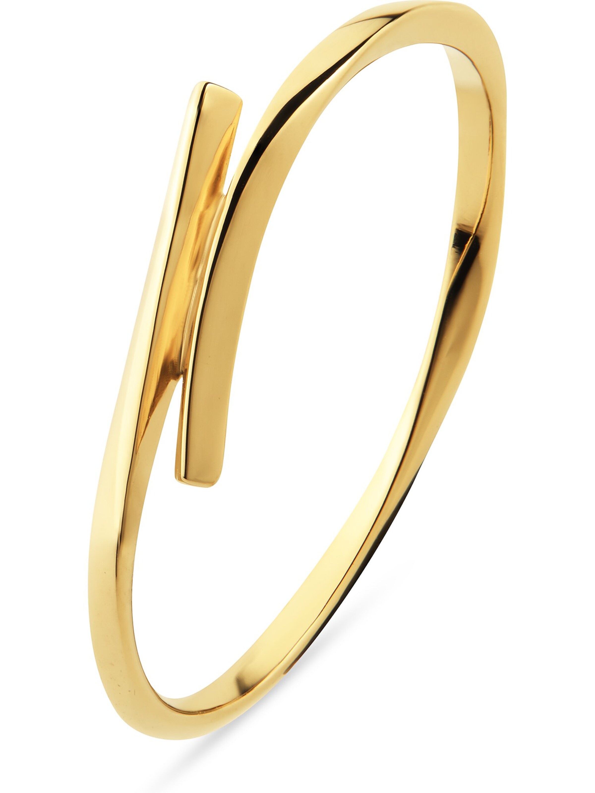 CHRIST Ring in Gelb: Vorderseite