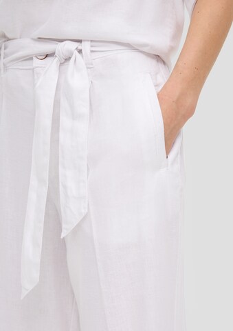 s.Oliver Wide leg Broek in Wit
