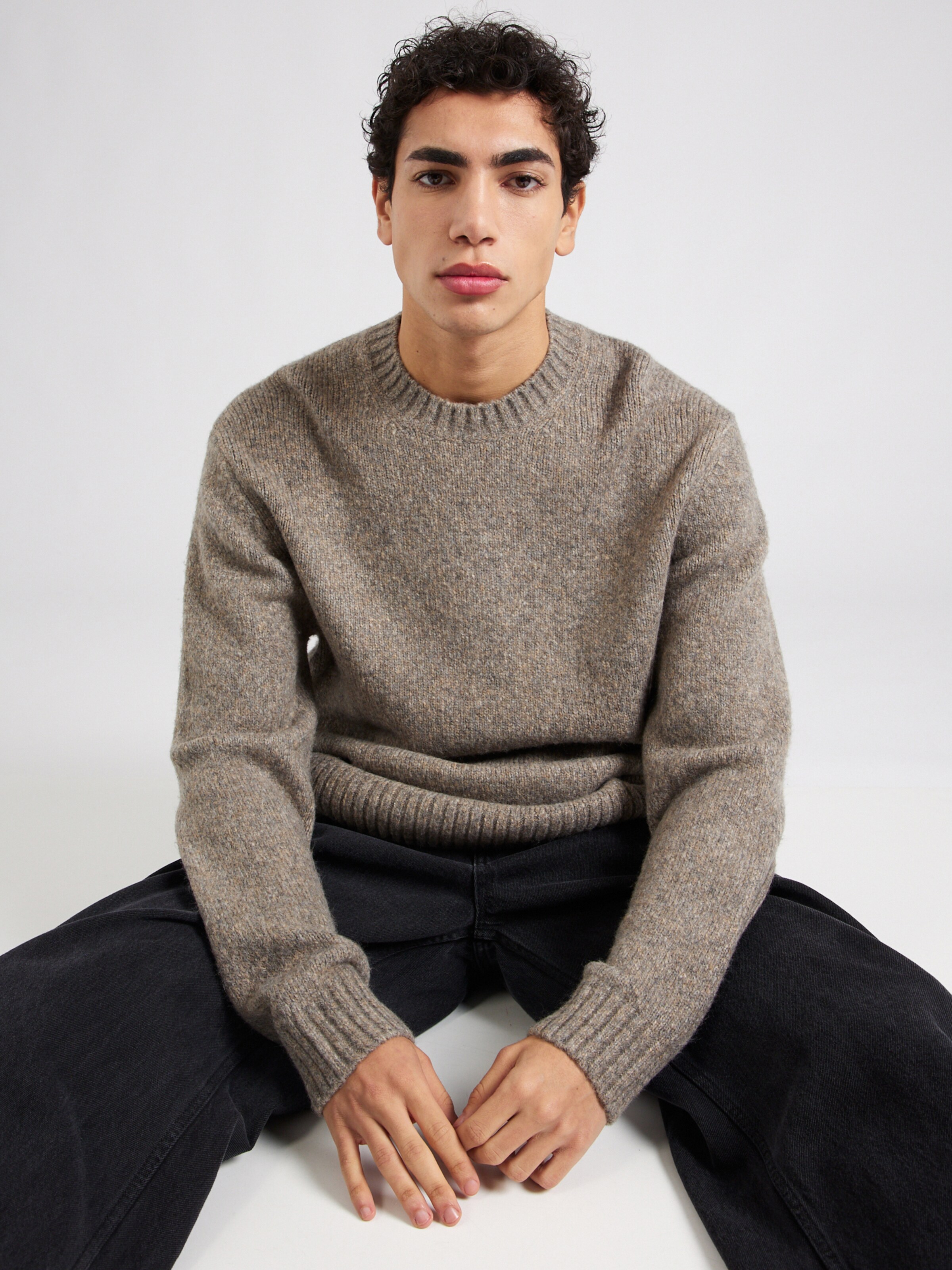 Abercrombie fuzzy pullover cheap