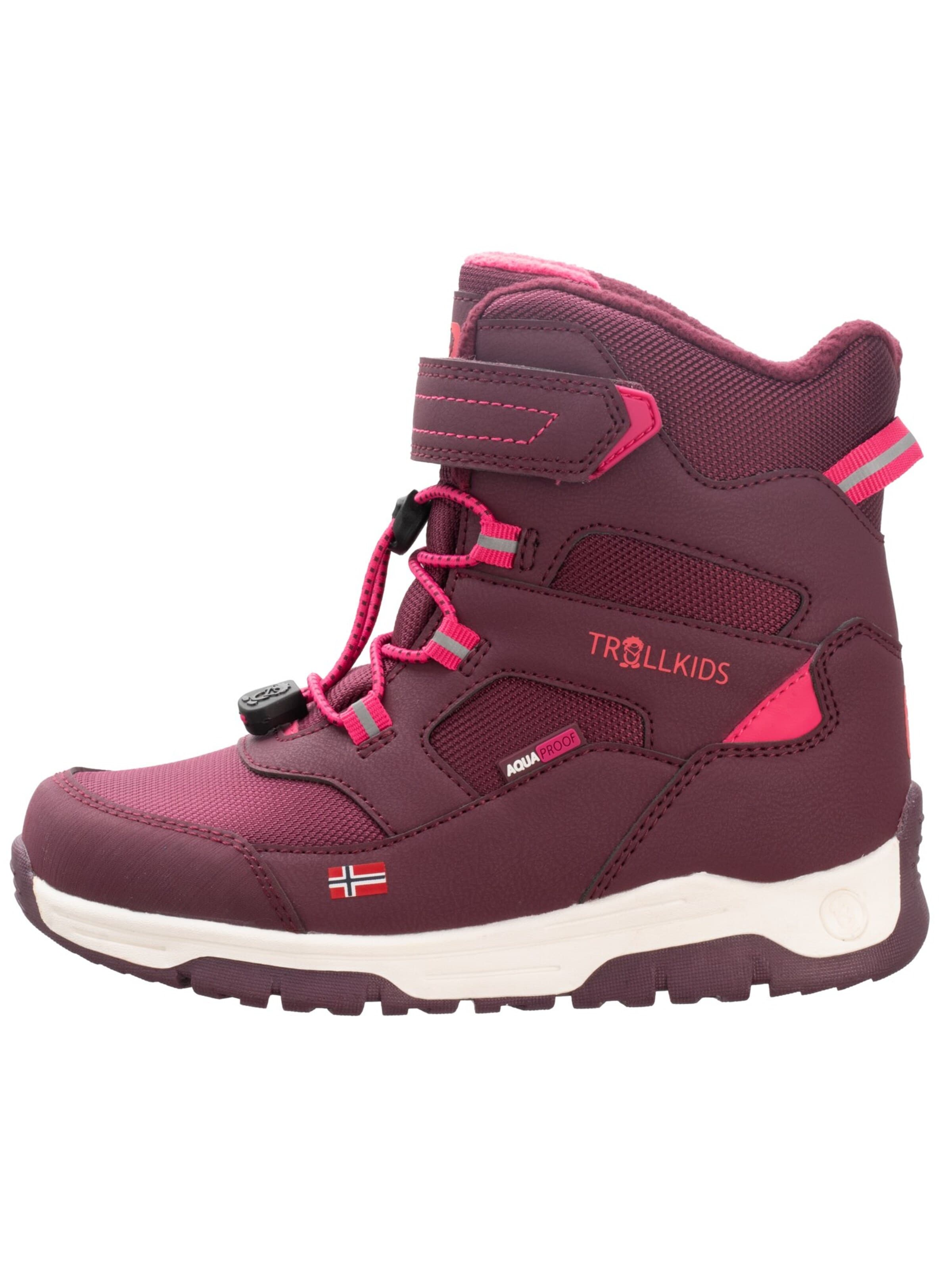 TROLLKIDS Snow Boots in Brown