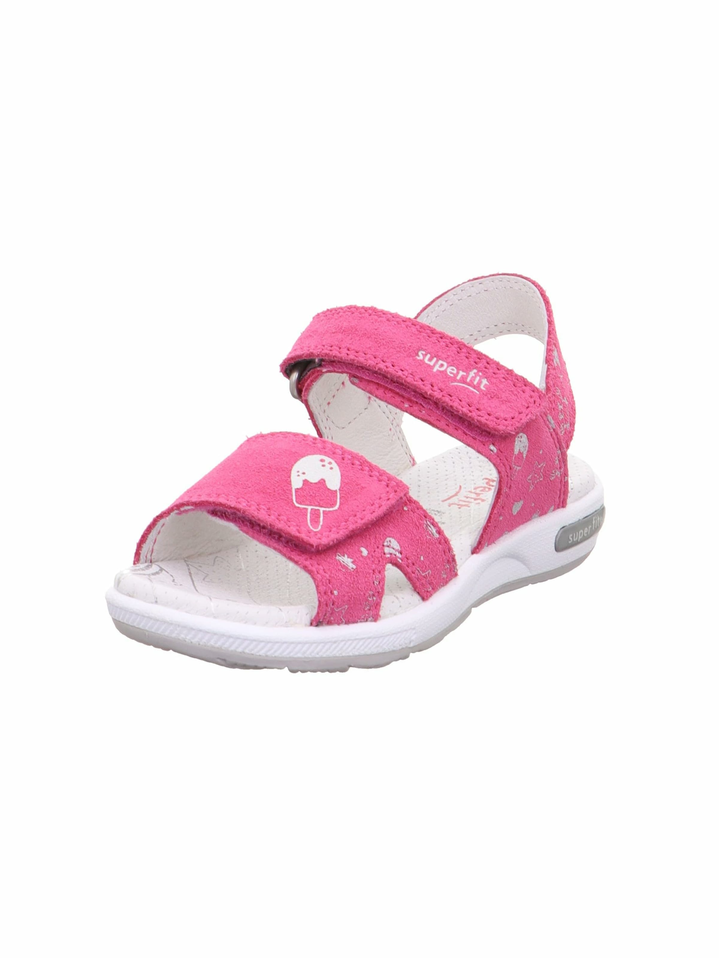 Sandales SUPERFIT en rose : devant