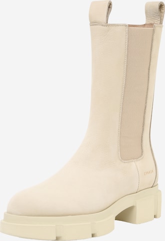 Copenhagen Chelsea Boots in Beige: front