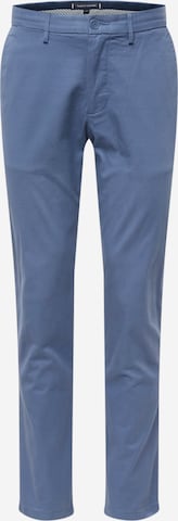 TOMMY HILFIGER Slim fit Chino trousers 'Denton' in Blue: front