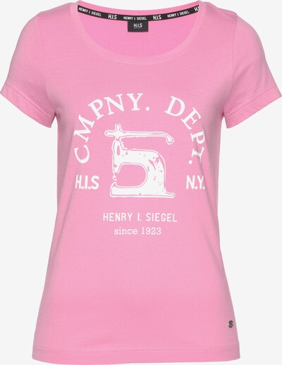 H.I.S Shirt in rosa / hellpink, Produktansicht