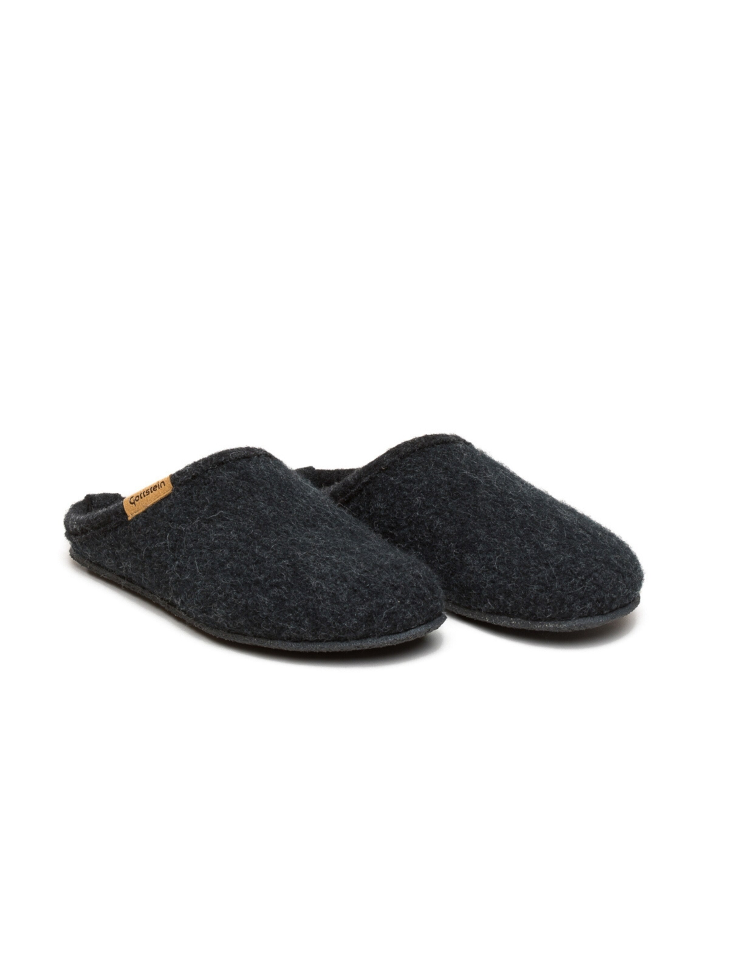 Gottstein Hausschuh 'Walkpantoffel Alpine Light'‌‌‌‌‌‌‌ in Schwarz