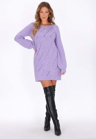 faina Dress in Purple