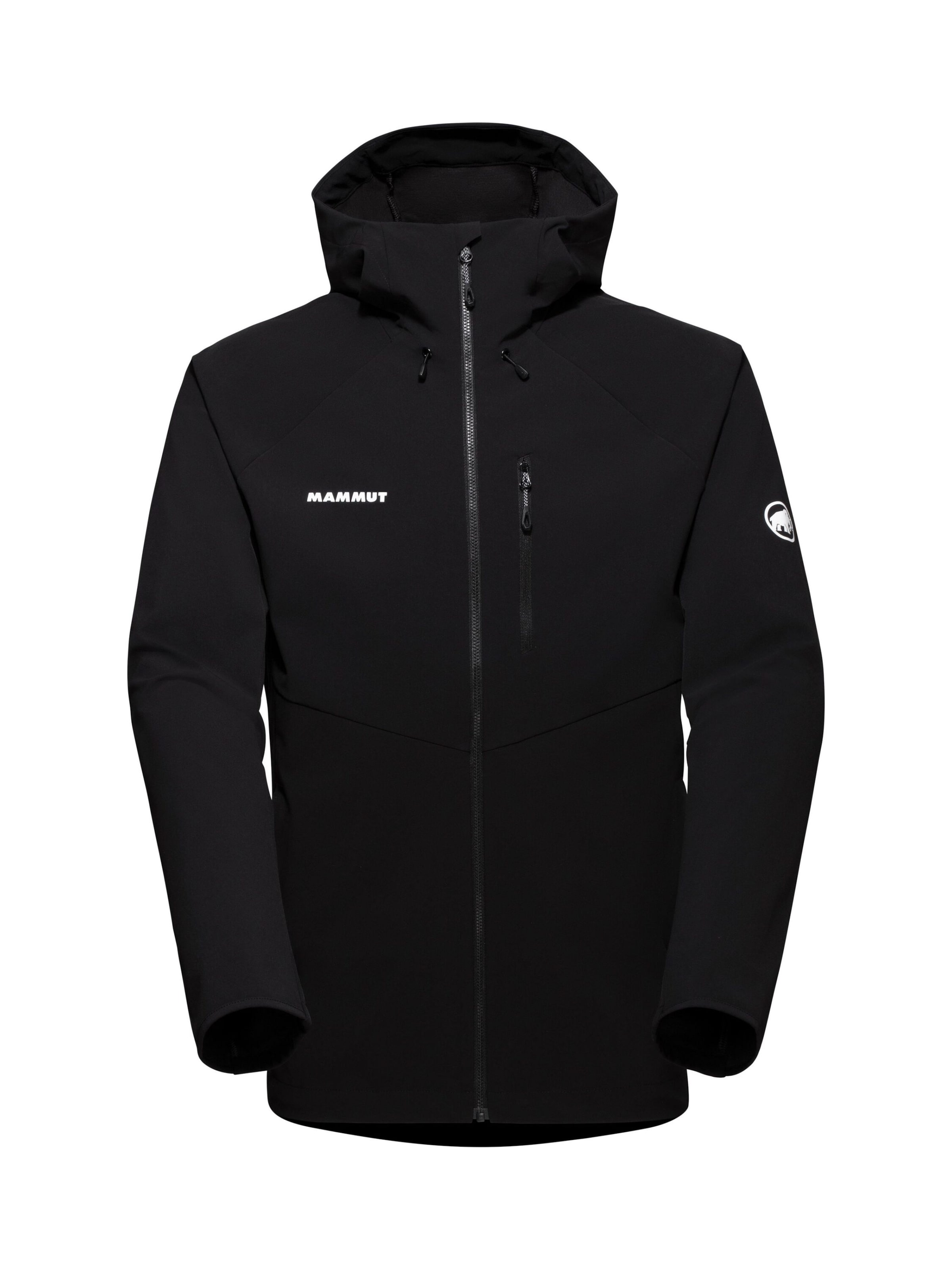 MAMMUT Outdoor jacket in Black: front