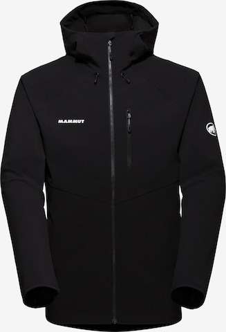 MAMMUT Outdoorjacke in Schwarz: Vorderseite