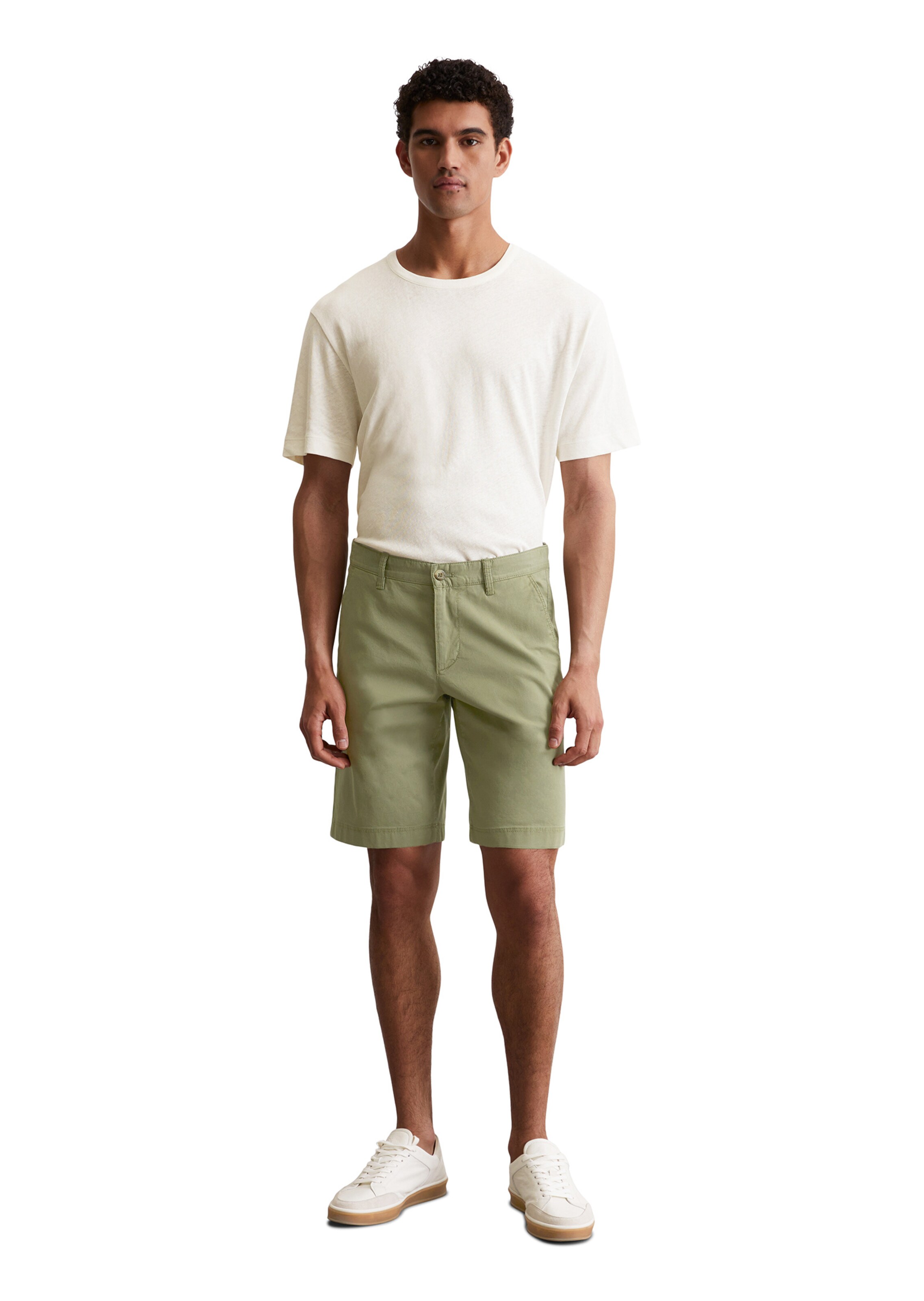 Marc O'Polo Regular Shorts in Grün