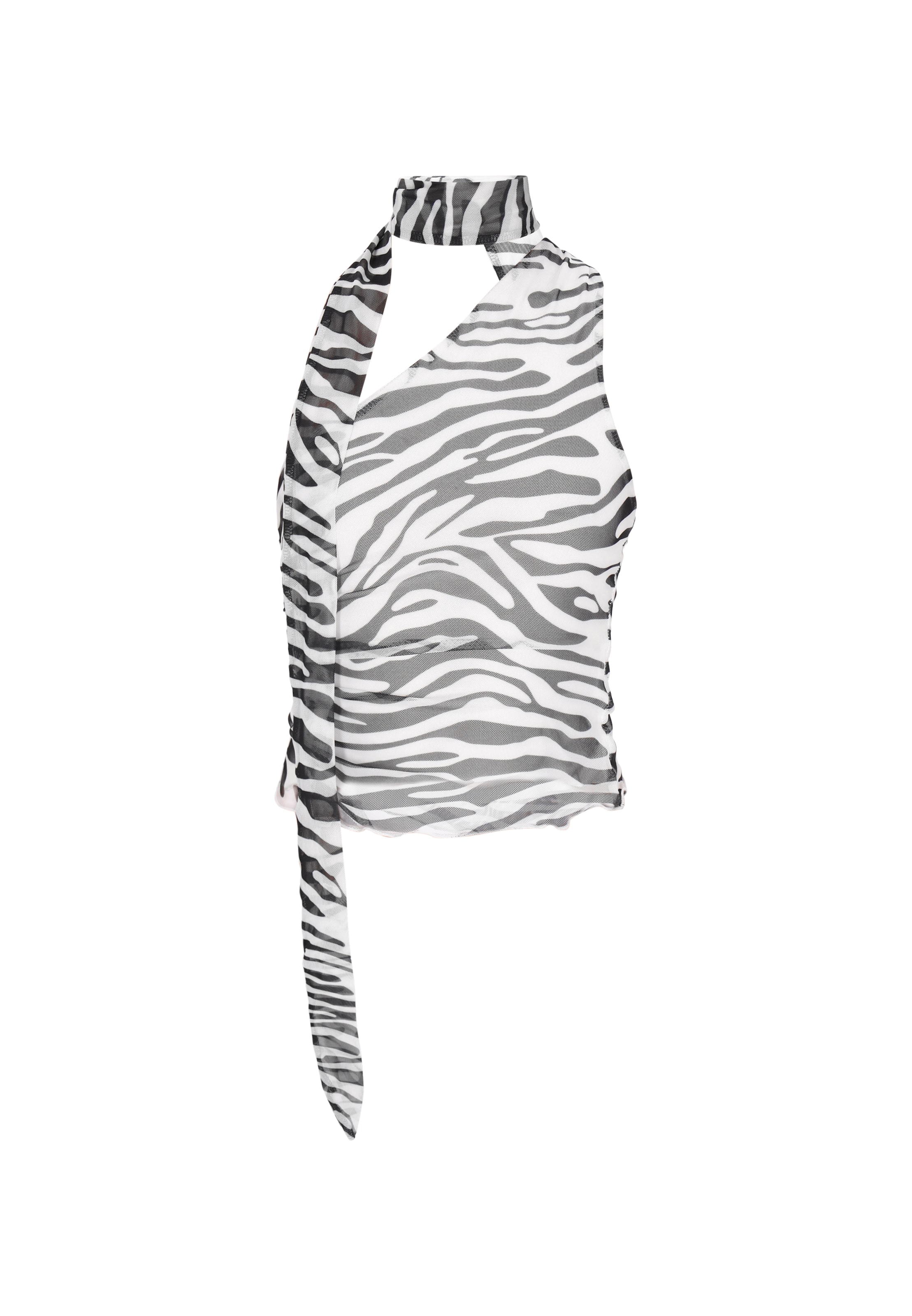 myMo ROCKS Top 'Fashion Look' – černá: přední strana