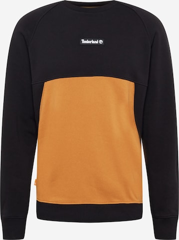 TIMBERLAND Sweatshirt in Black: front