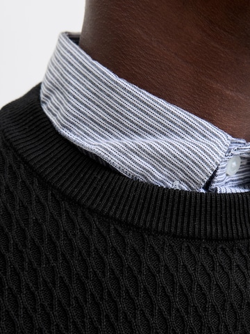 JACK & JONES Pullover '12283381'‌‌‌‌‌ in Schwarz