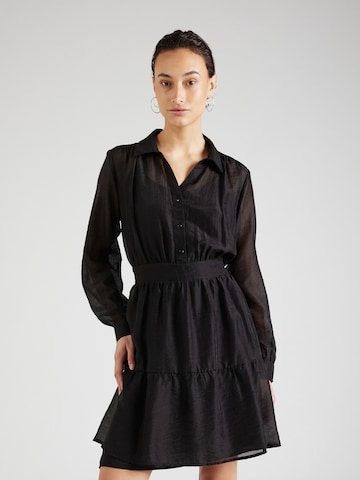 MSCH COPENHAGEN Shirt Dress in Black: front