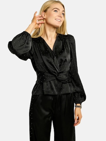 Liberte Essentiel Shirt ' TIKI ' in Black: front