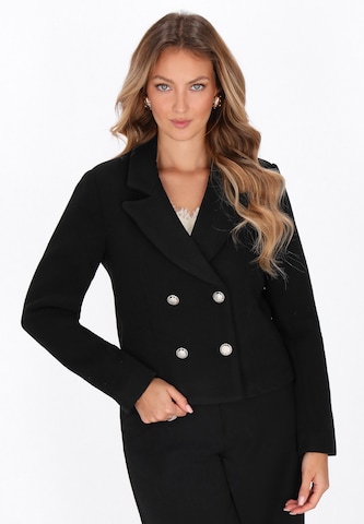 faina - Blazer em preto: frente