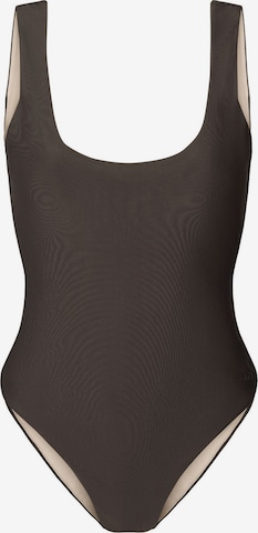 Bustier Maillot de bain 'Clean Bay' rethinkit studios en noir : devant