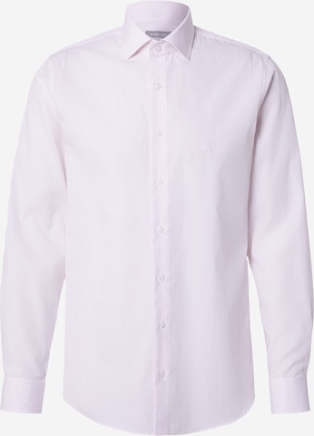 rožinė Michael Kors Priglundantis modelis Dalykinio stiliaus marškiniai 'CAMDEN': priekis