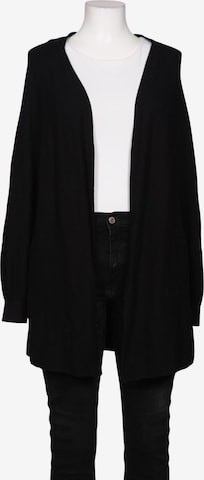 GERRY WEBER Strickjacke XXL in Schwarz: Vorderseite