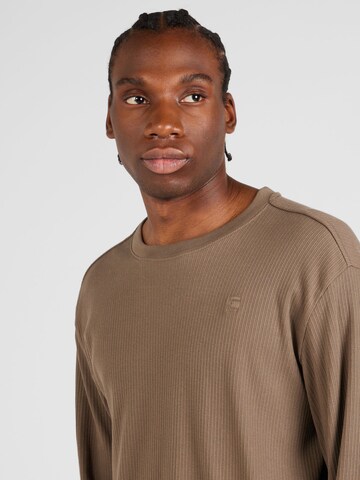 G-STAR Shirt 'Lash' in Braun