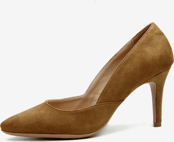 Celena Sandale Carlott in Braun: Vorderseite