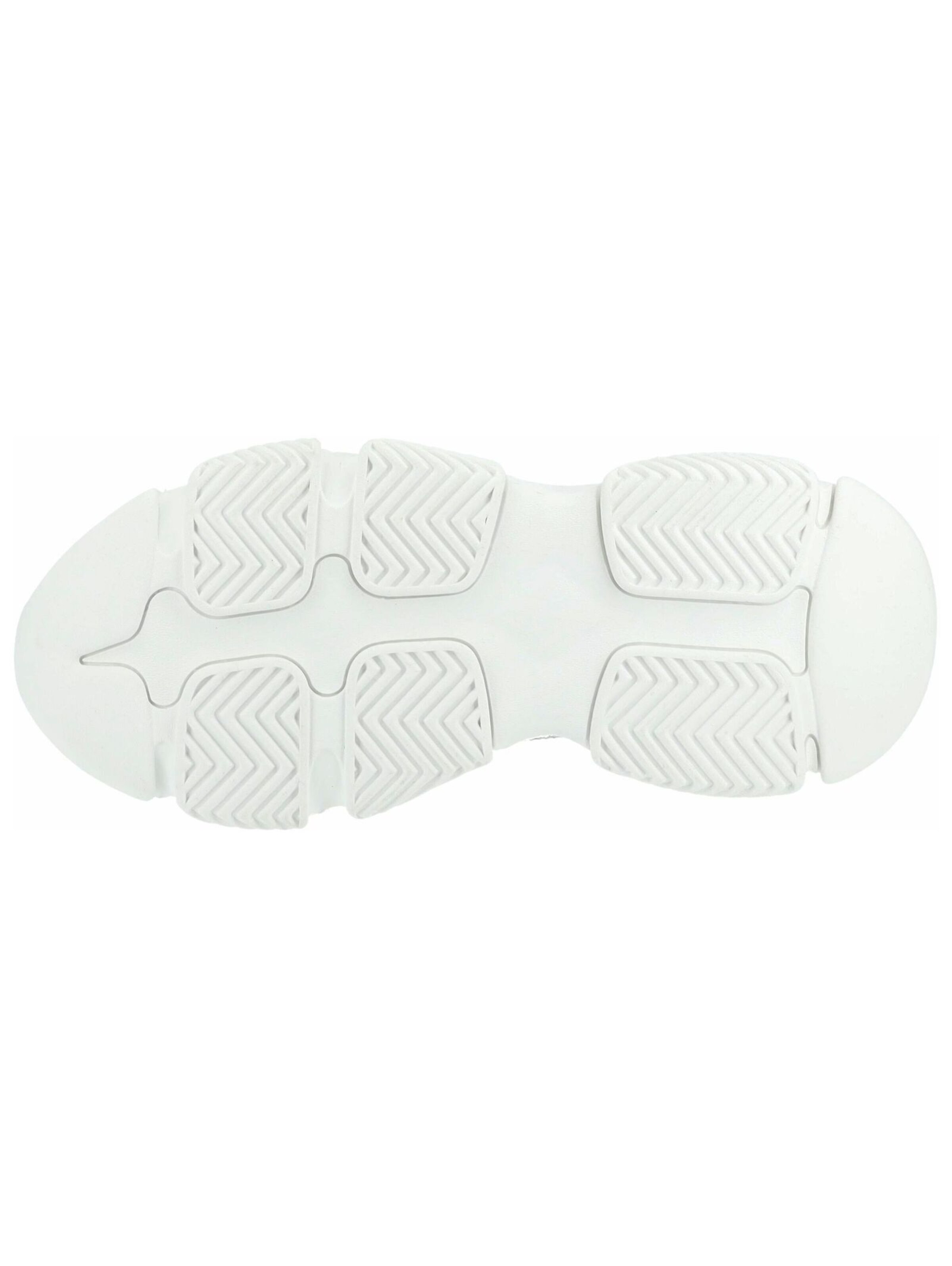 STEVE MADDEN Platform trainers in White