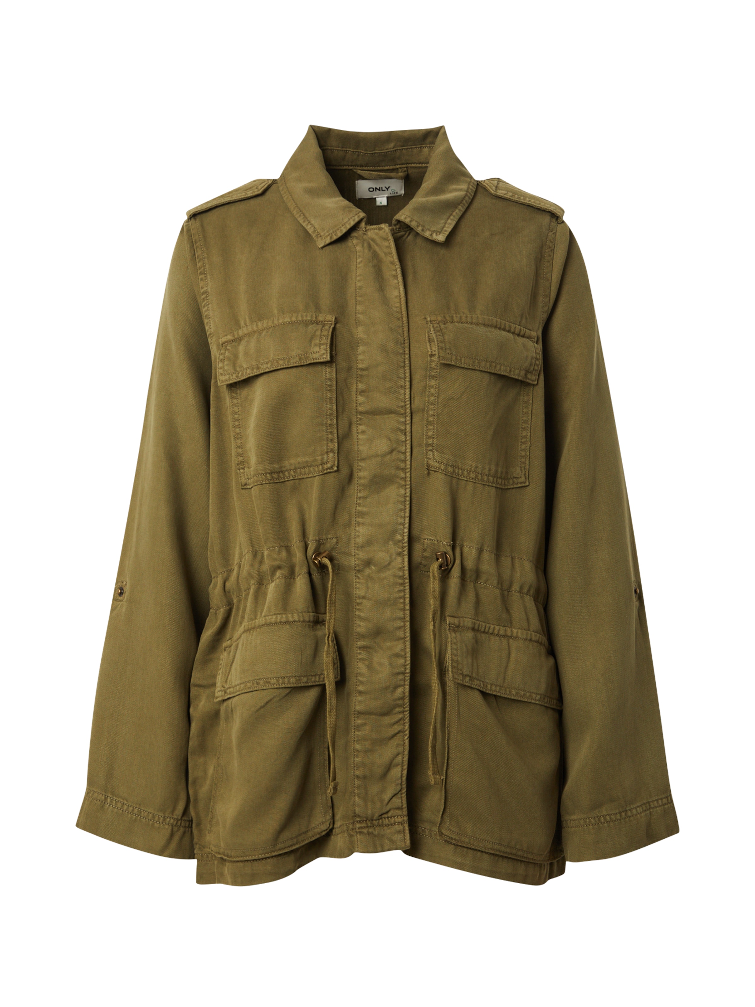 ONLY - Chaqueta de entretiempo 'KENYA' en verde: frente