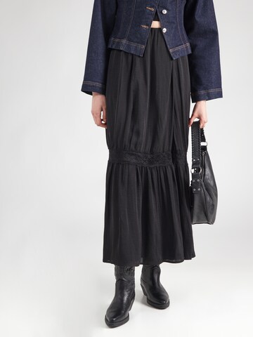 Gina Tricot Юбка в Черный: спереди