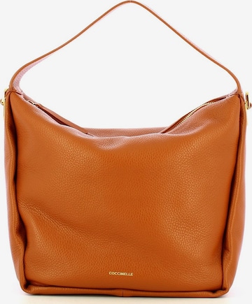 Coccinelle Schultertasche in Braun: Vorderseite
